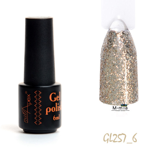 Гель-лак Nail Apex №257 рідкі юкки 6 мл Гель-лак Nail Apex №257 рідкі юкки 6 мл